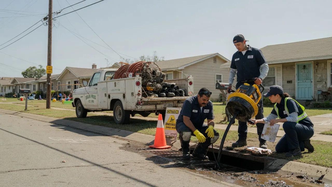 Drain Cleaning in Maryneal, TX near me